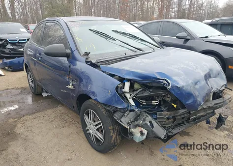 2008 Hyundai Accent Gs from USA, damaged, VIN KMHCM36C88U096447